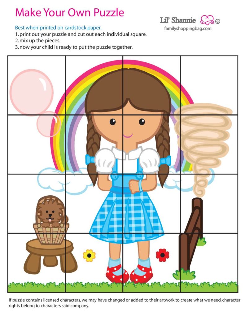 Puzzle Wizard of Oz  pdf