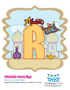 R Banner Aladdin
