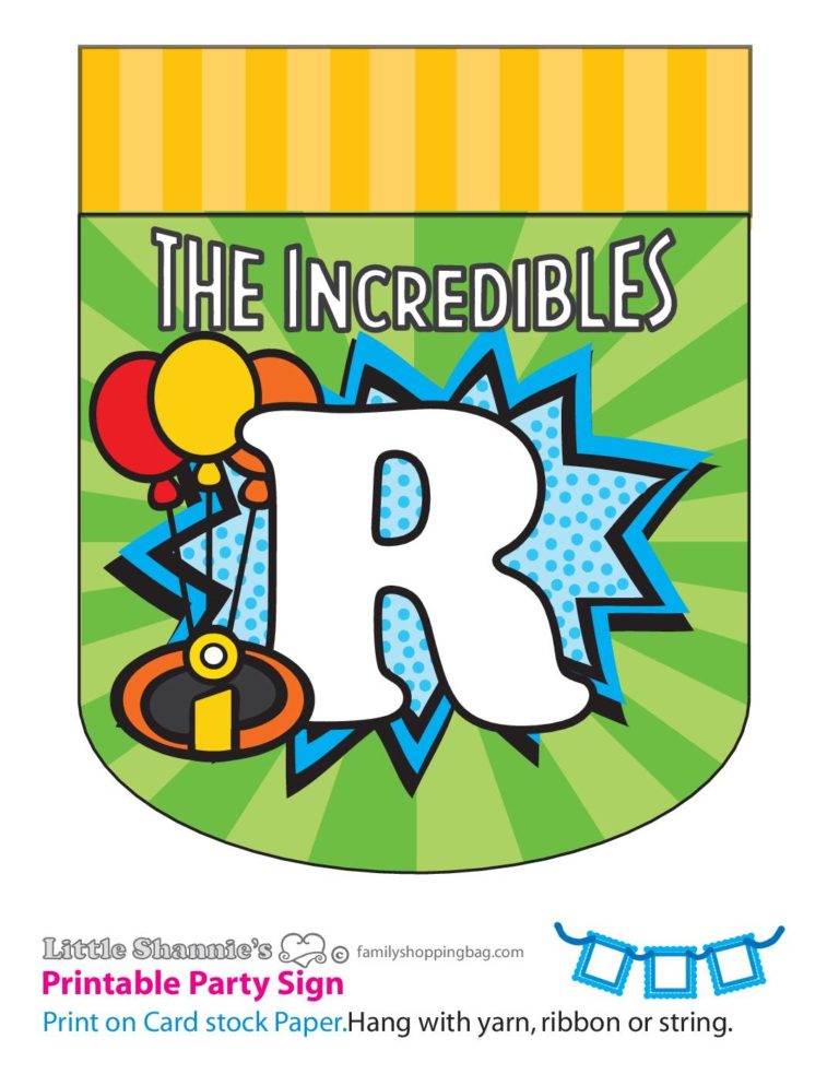 Free Printable Incredibles Coloring Pages and More | Lil Shannie.com