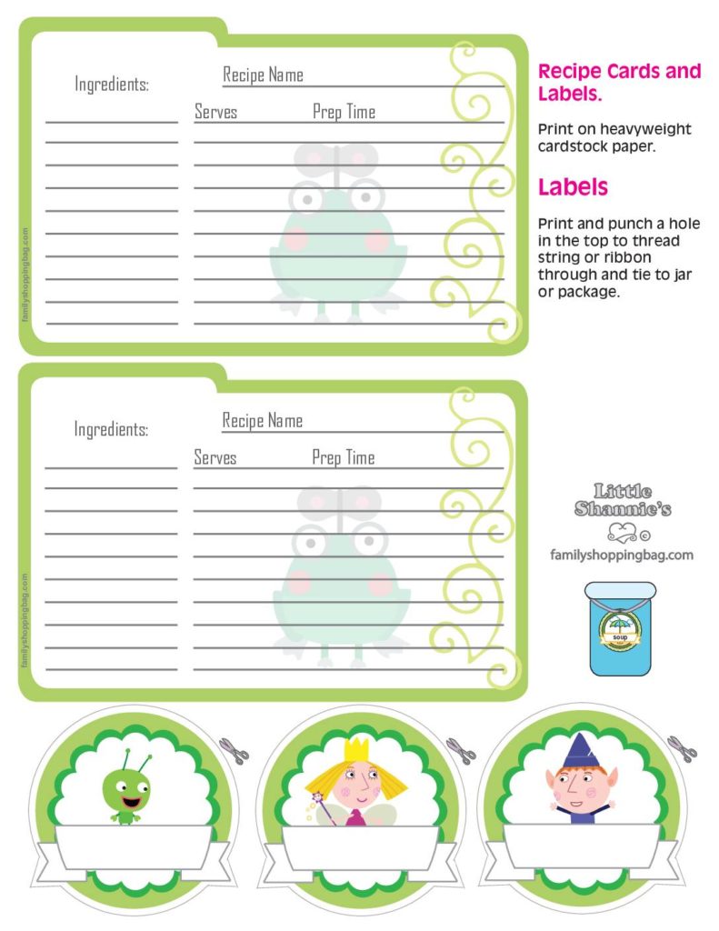 Recipe Card Ben Holly  pdf