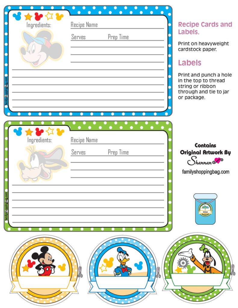 Recipe Cards  pdf