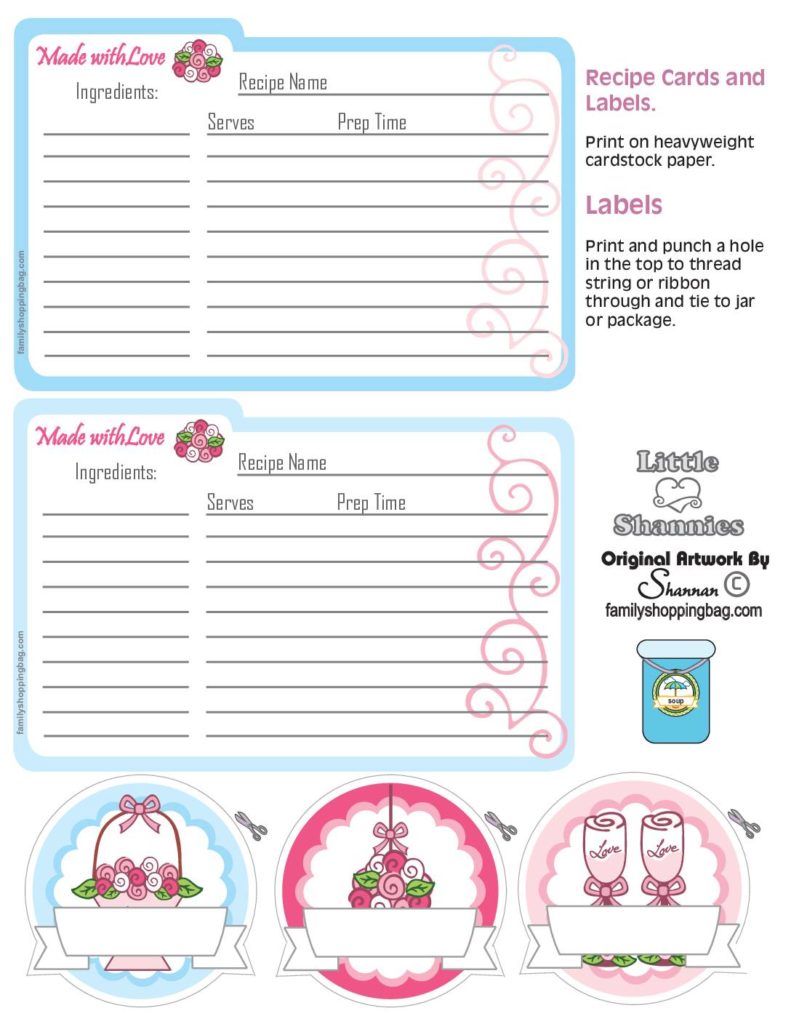 Recipe Cards  pdf