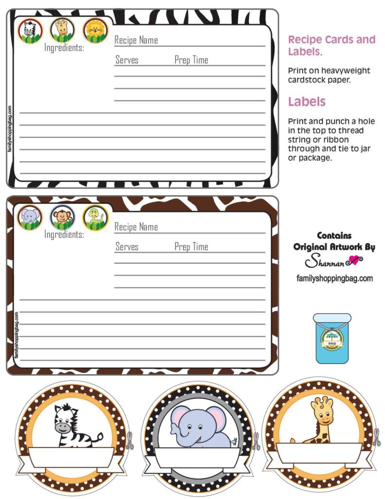 Recipe Cards  pdf