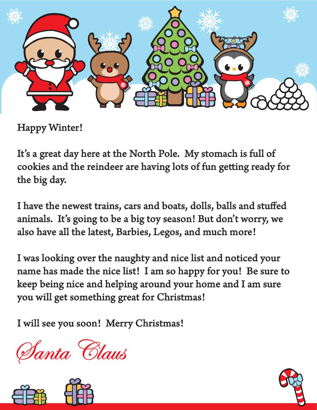 Santa Letter  pdf