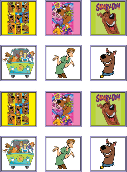 Scooby Gang Stickers Stickers