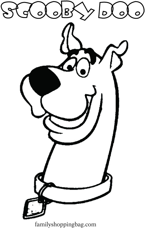Scooby Just Me Coloring Pages