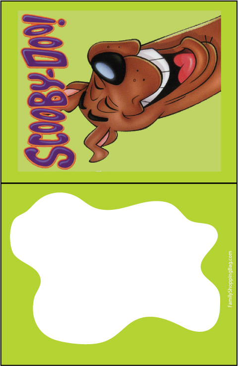 Scooby Smiles Invite Invitations