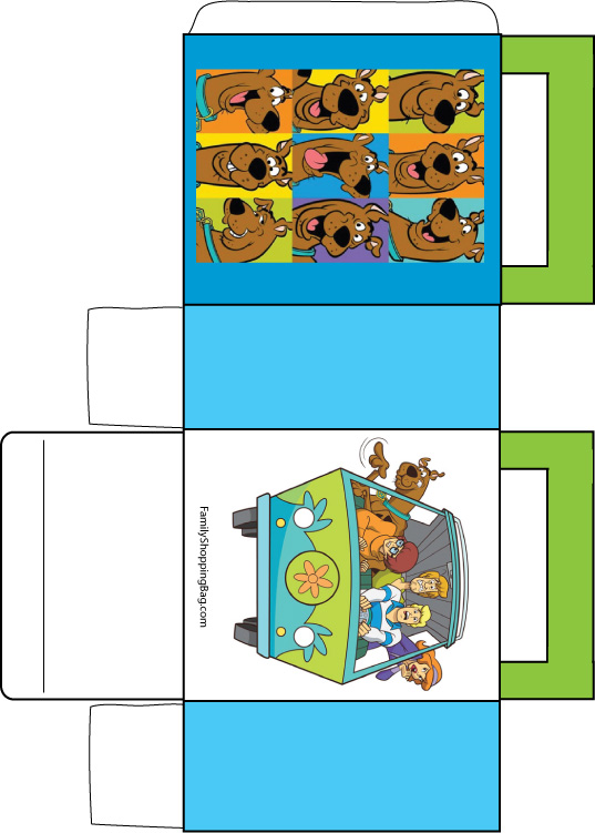 Scooby and Gang Box Favor Box