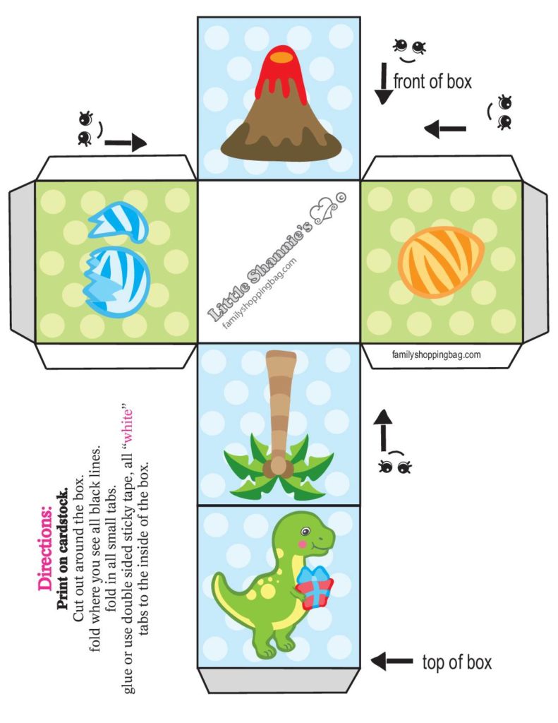 Small Box Dinosaur  pdf