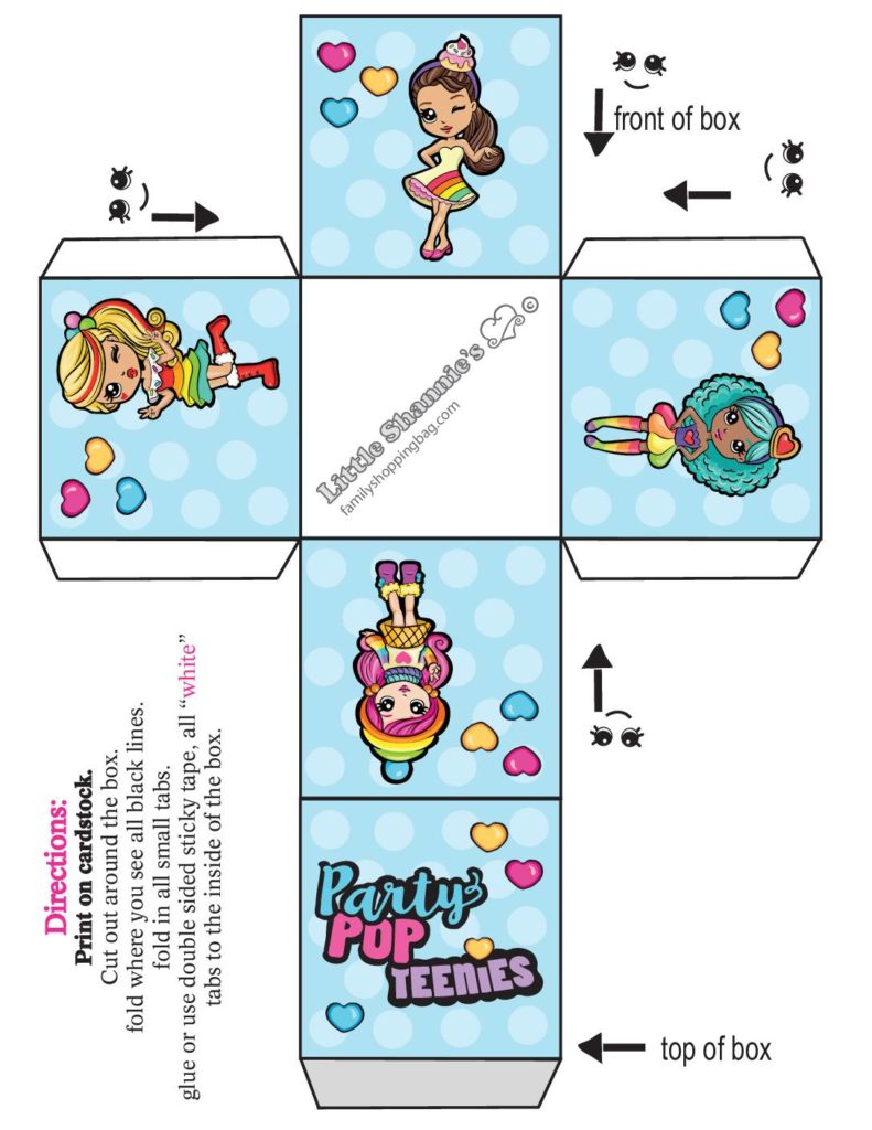Small Box Party Pop Teenies  pdf