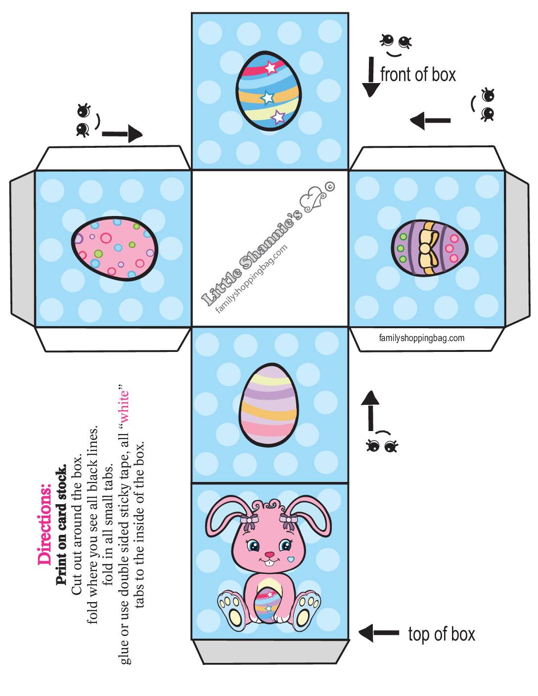 Small Favor Box Easter  pdf