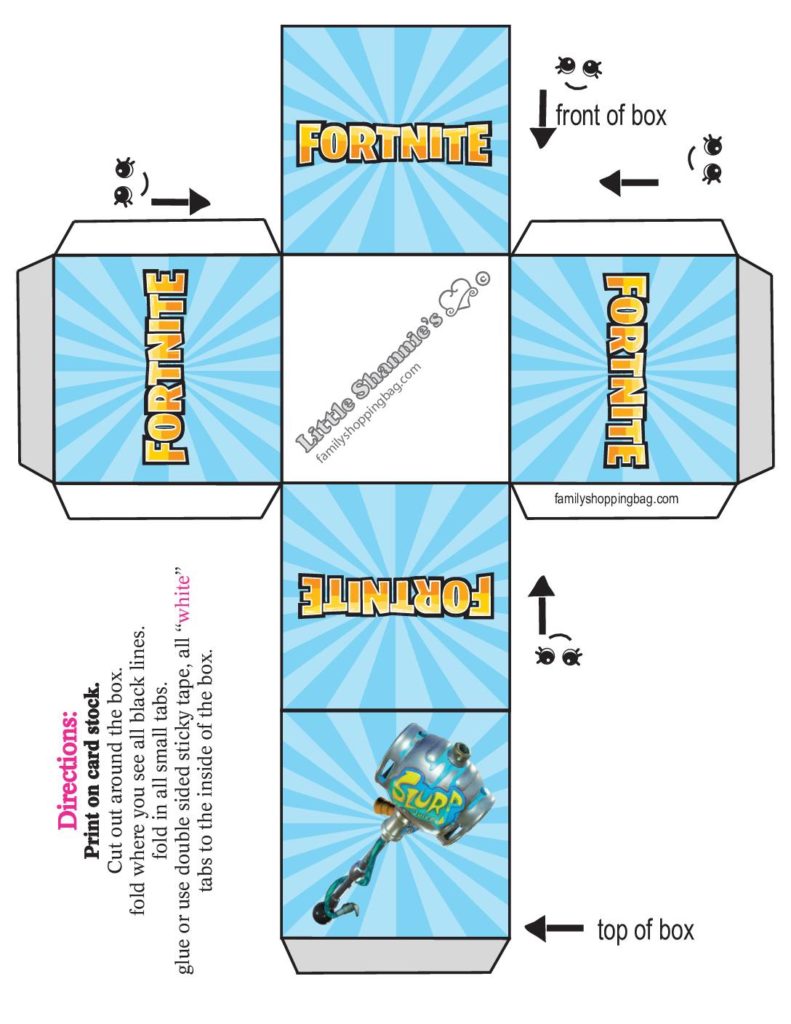 Small Favor Box Fortnite  pdf