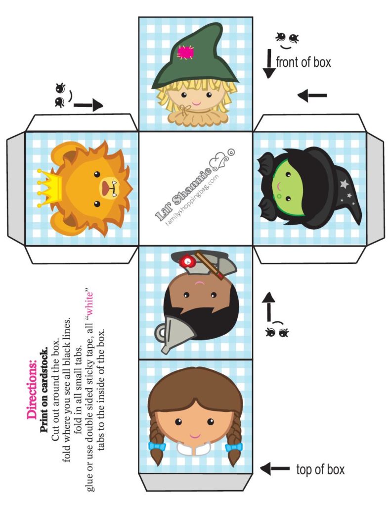 Small Favor Box Wizard of Oz  pdf