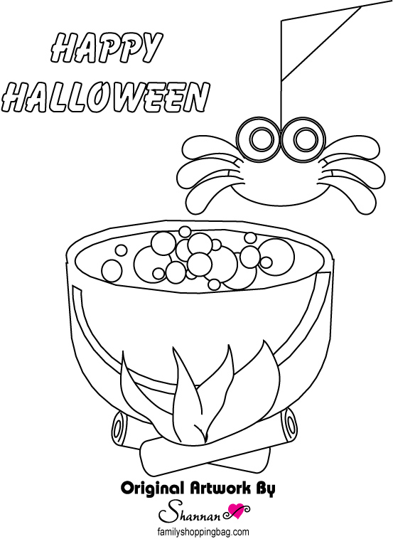 Spider Coloring Coloring Pages
