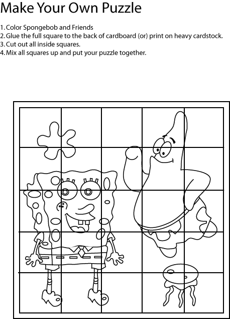Spongebob Puzzle Games