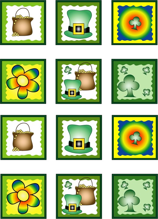 St. Patrick's Day Stickers Stickers