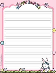 Stationery 2 Easter