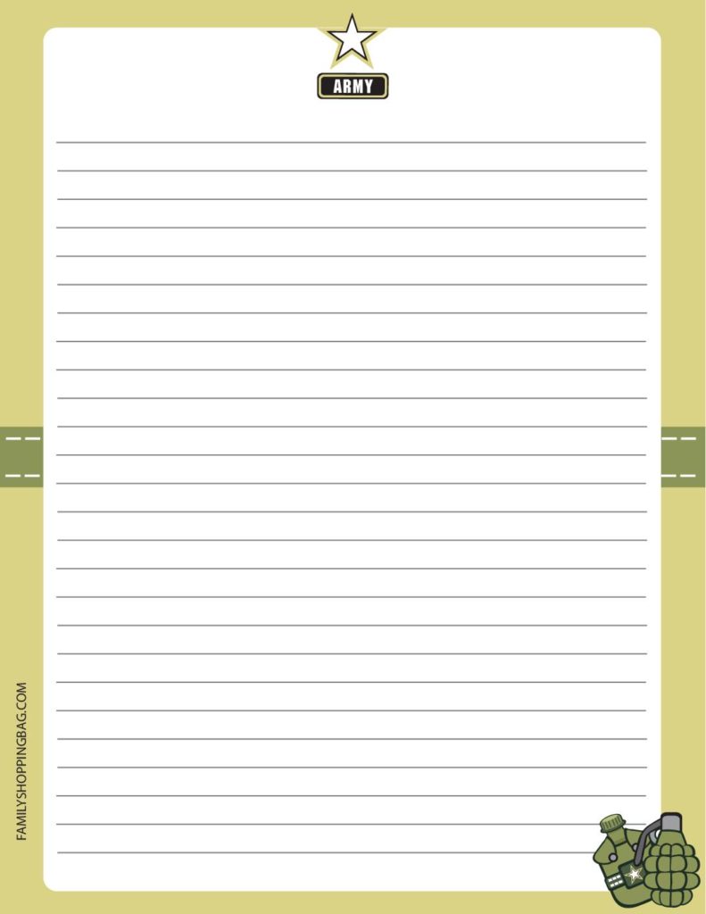 Stationery  army  pdf