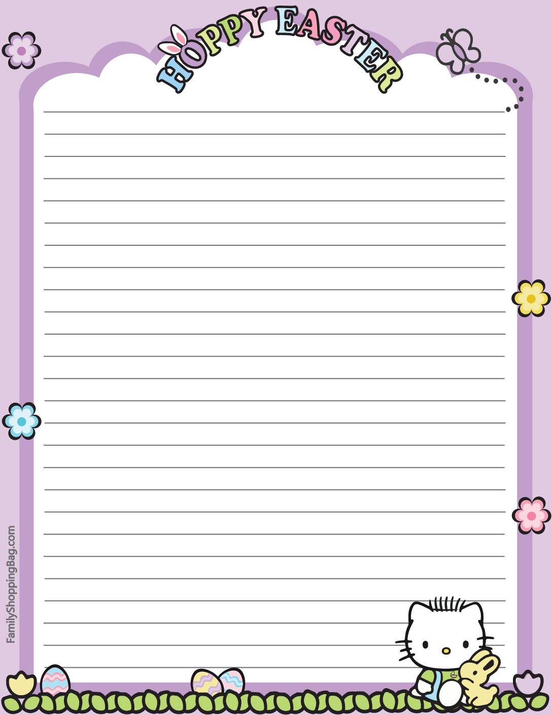 Stationery 3 Easter
