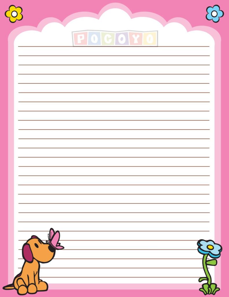 Stationery  Pocoyo  pdf