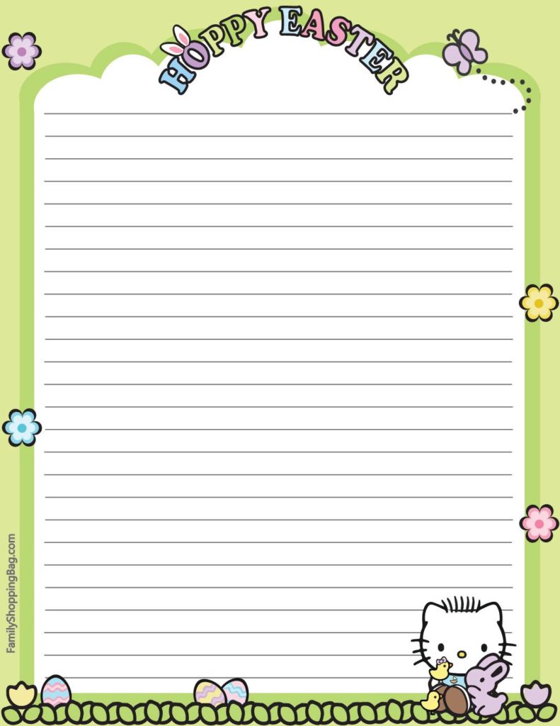Stationery  Easter  pdf