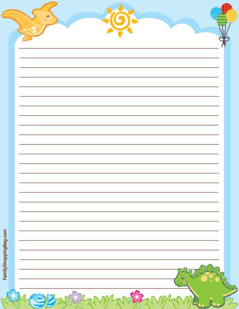 Stationery Dinosaur  pdf