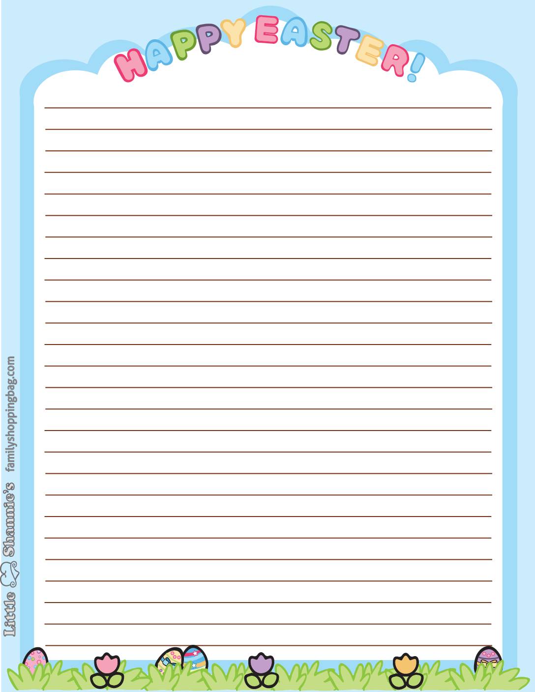 Stationery Easter  pdf