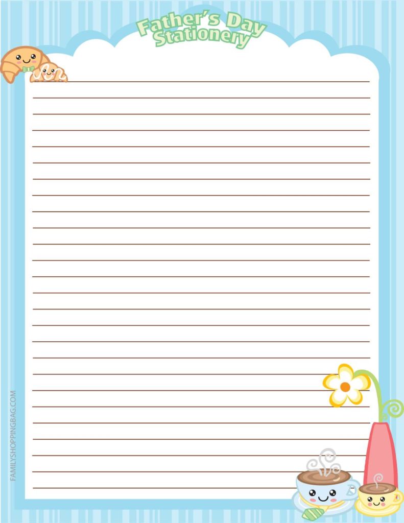 Stationery Fathers Breakfast  pdf