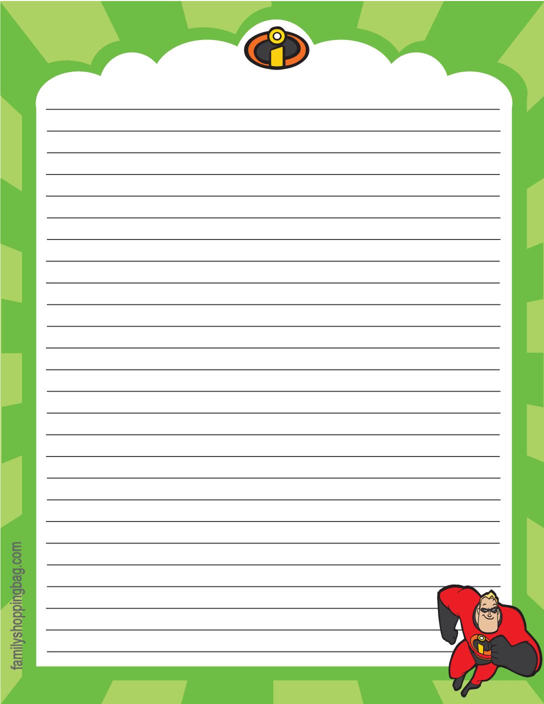 Stationery Incredibles  pdf