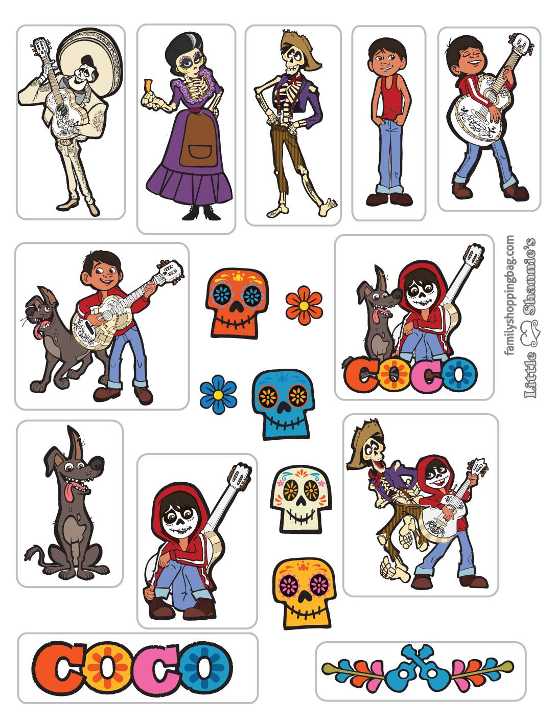 Stickers Coco  pdf