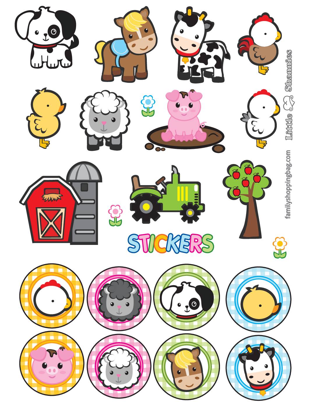 Stickers Farm  pdf
