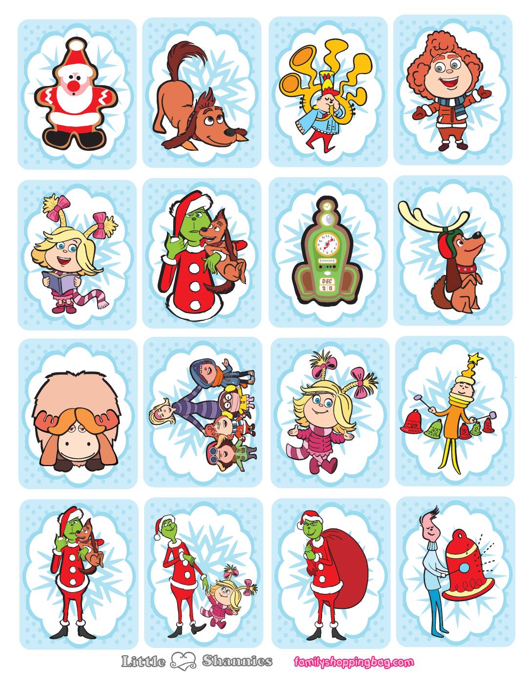 Stickers Grinch  pdf