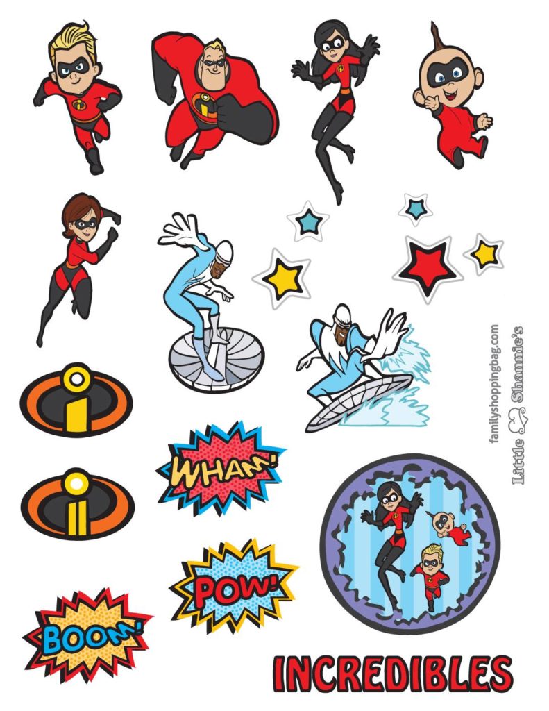 Stickers Incredibles  pdf