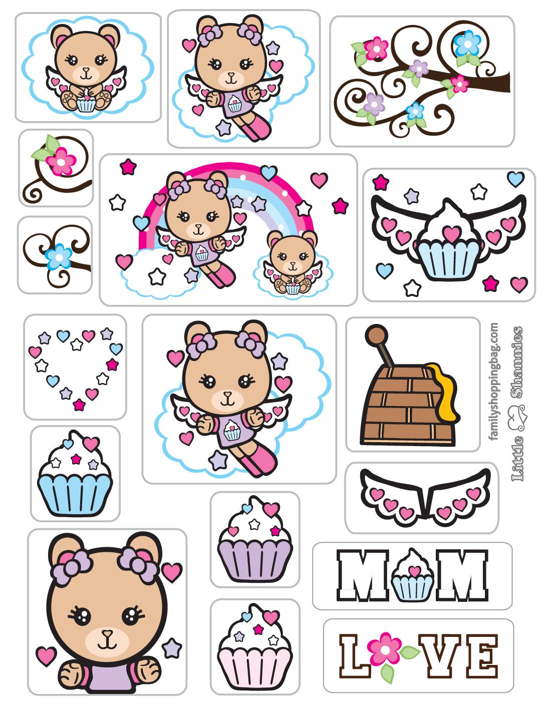 Stickers Mothers Day