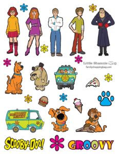 Stickers Scooby Doo