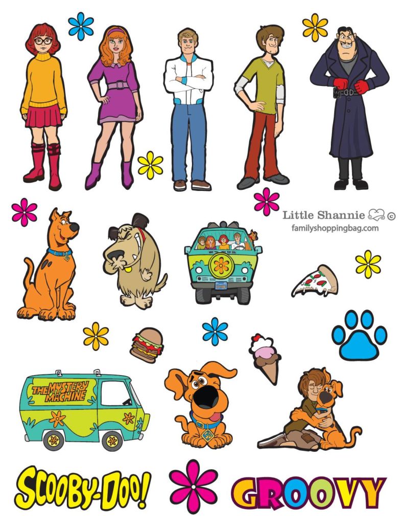 Stickers Scooby Doo  pdf