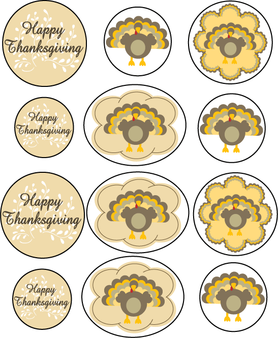 Stickers Thanksgiving