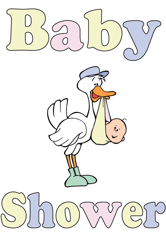 Stork 1 Baby Sign Party Decorations