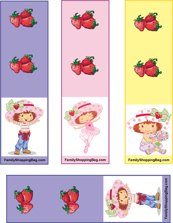 Strawberry Shortcake 2 Bookmarks