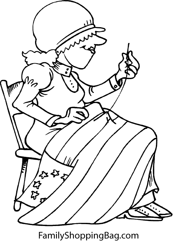 Susan B Anthony Coloring Pages