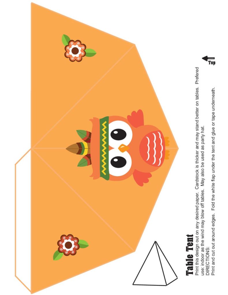 Table Decoration  Thanksgiving  pdf