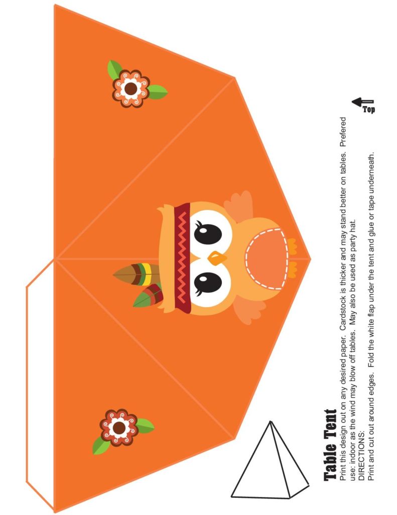 Table Decoration  Thanksgiving  pdf