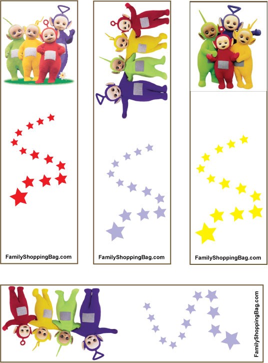 Teletubbies Bookmarks Bookmarks