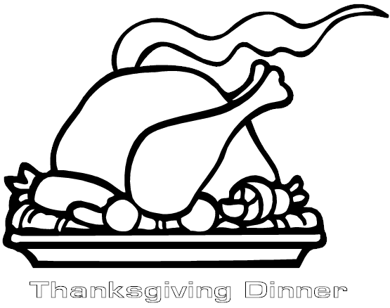 Thanksgiving Turkey Coloring Pages