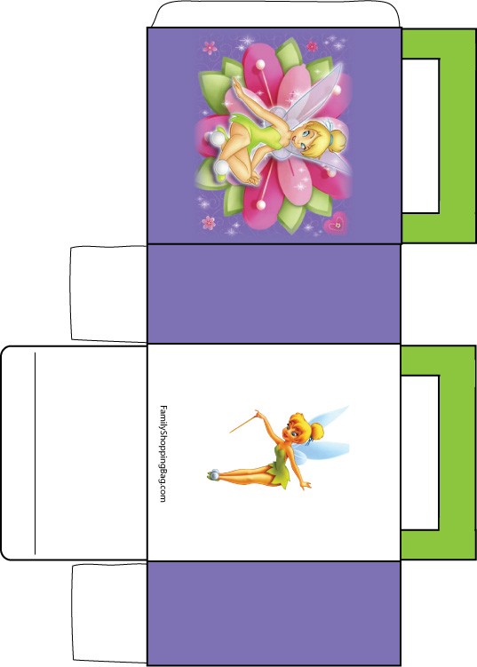 Tinker Bell Flower Favor Box
