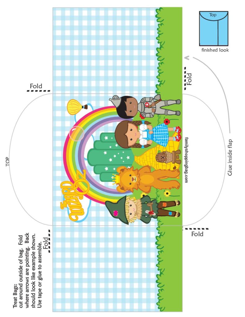 Treat Bag Wizard of Oz  pdf