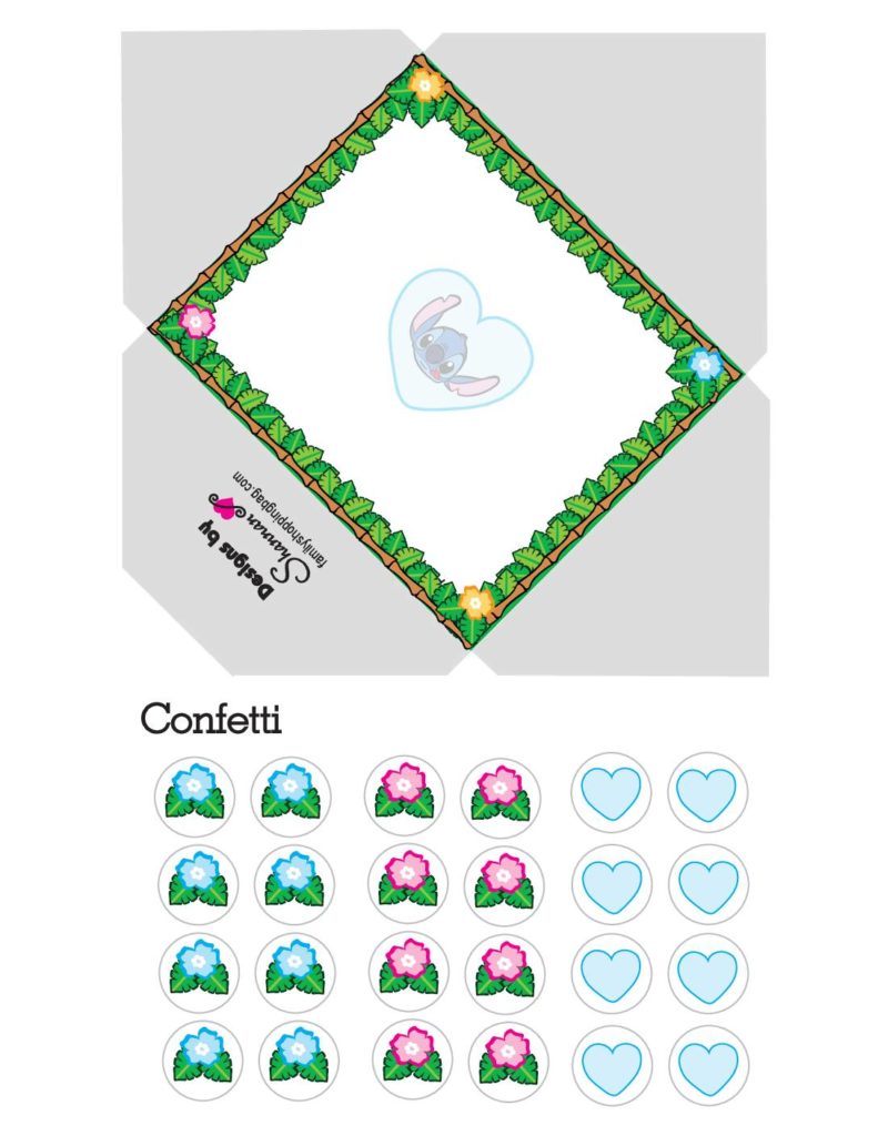 Valentine Env Lilo and Stitch  pdf