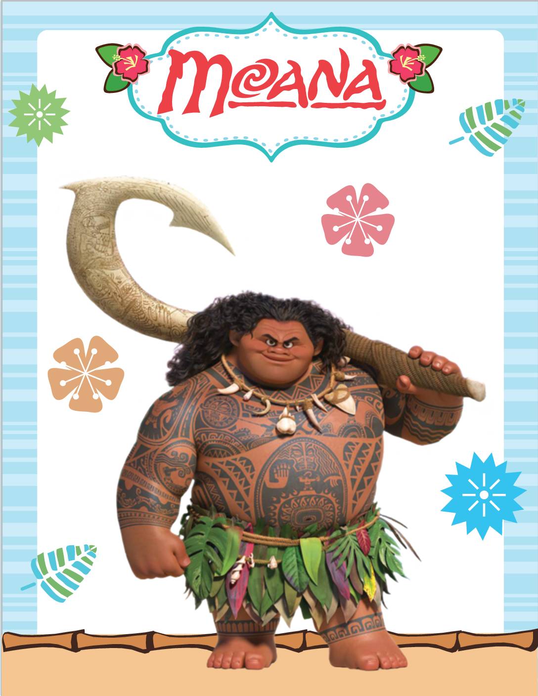 Wall Decore Moana Wall Pictures