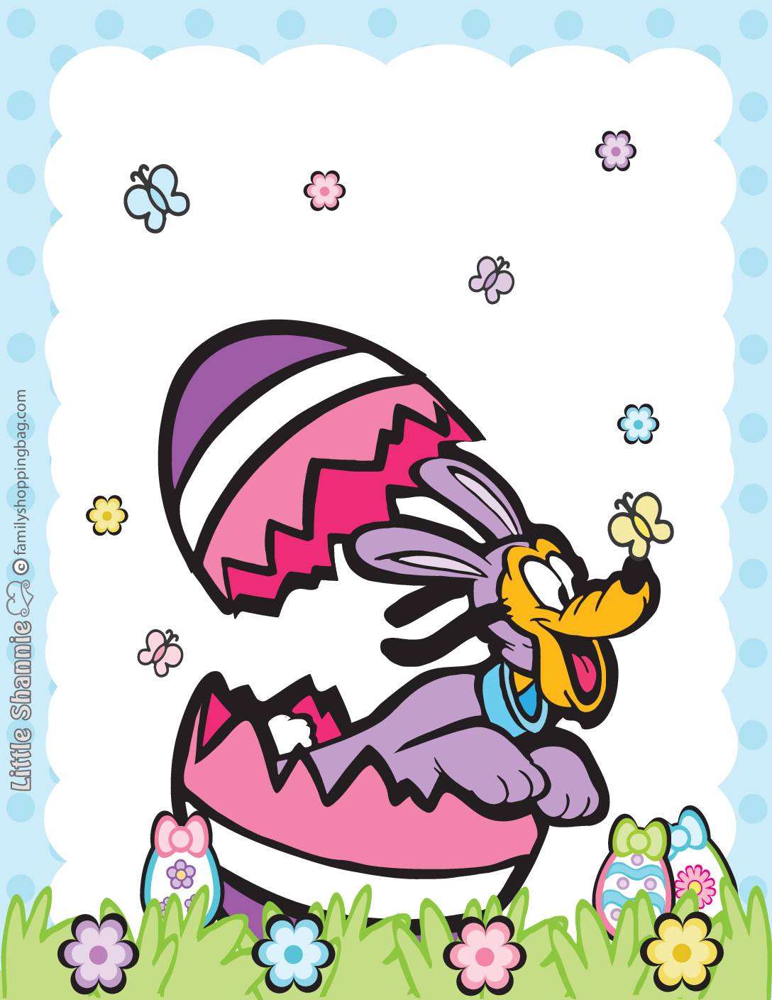 Wall PIcture  Mickey Mouse Easter  pdf