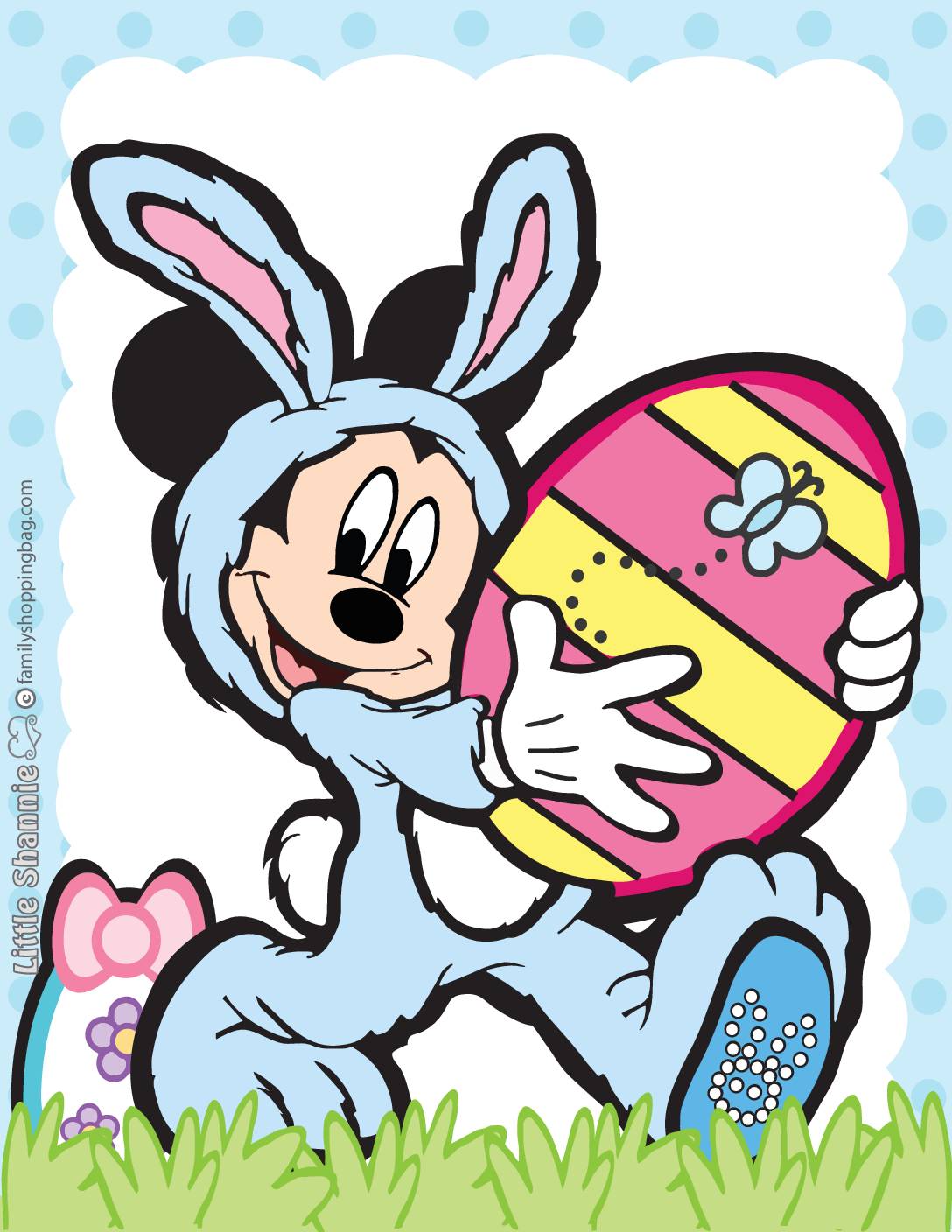 Wall PIcture Mickey Mouse Easter Wall Pictures